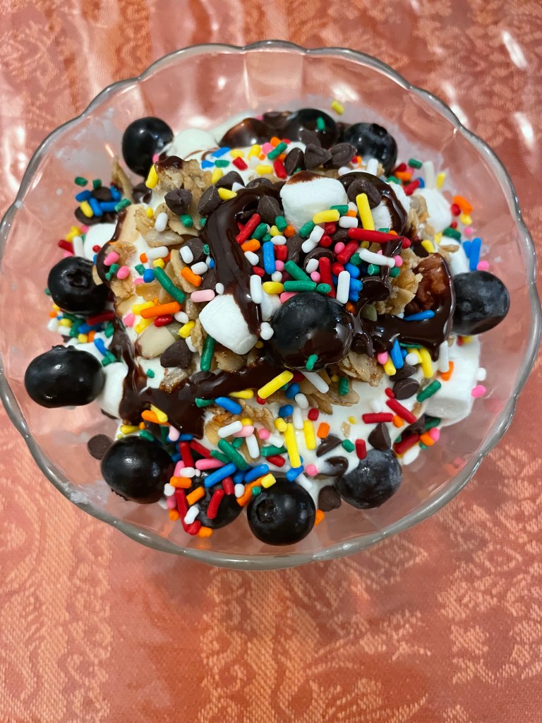 The photo is an image of a recipe in Cooking as Therapy book.